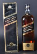 SINGLE BOXED BOTTLE OF JOHNNIE WALKER BLACK LABEL