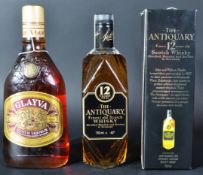 TWO BOTTLES OF SCOTISH WHISKY