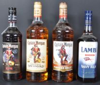 CAPTAIN MORGAN & LAMBS NAVY RUM