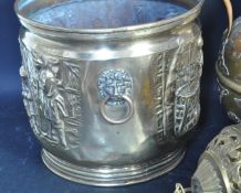 COLLECTION OF 19TH CENTURY AND LATER BRASSWARE