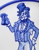 GEORGE STEWART - BRISTOL POTTERY - 'DICK SWIVELLER' PLATE