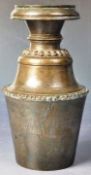 19TH CENTURY HEAVY BRONZE VASE