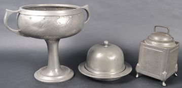 FRANK COBB - LIBERTY & CO - ARTS & CRAFTS PEWTER ITEMS