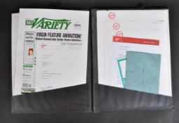 UNTITLED PROJECT (VIRGIN ANIMATION) - FOLIO OF PRE-PRODUCTION MATERIAL