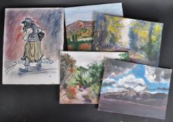 RICHARD BAZLEY (B.1962 - DISNEY ANIMATOR) - PAINTINGS