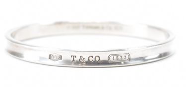 TIFFANY & CO SILVER BANGLE BRACELET