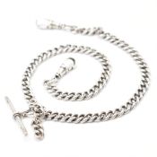 HALLMARKED SILVER POCKET WATCH CHAIN