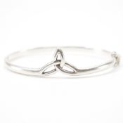 925 SILVER HINGED BANGLE BRACELET