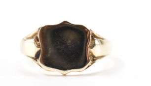 HALLMARKED 9CT GOLD SIGNET RING