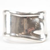 SILVER ASYMMETRIC CUFF BANGLE