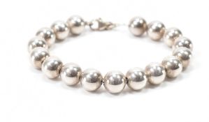 TIFFANY & CO SILVER BALL BRACELET