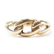 HALLMARKED 9CT GOLD LINK RING