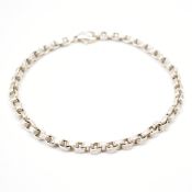 HALLMARKED SILVER CABLE LINK CHAIN