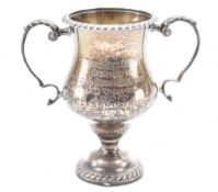 1920S SILVER HALLMARKED TROPHY