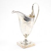 19TH CENTURY SILVER CREAM JUG