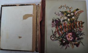 19TH CENTURY CARTE DE VISITE PHOTOGRAPH ALBUM