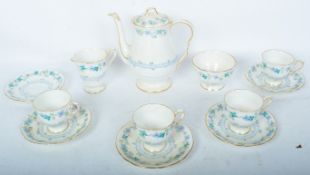 VINTAGE 20TH CENTURY ROYAL STAFFORDSHIRE CHINA TEA SERVICE