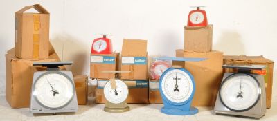 COLLECTION OF VINTAGE 20TH CENTURY SALTER MODEL 524 WEIGHING SCALES