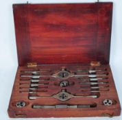 VINTAGE L.AL LTD ENGINEERS TOOLS DRILL PIECES IN CASE