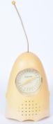 A RETRO GILDO BY GUZZINI FM RADIO - RA 97 - IN YELLOW PLASTIC CASE