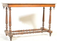 19TH CENTURY VICTORIAN MAHOGANY WRITING TABLE DESK