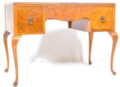 20TH CENTURY QUEEN ANNE REVIVAL WALNUT WRITING DESK