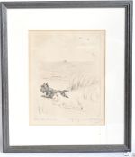 AFTER MARGUERITE KIRMSE (1885-1954) DRY POINT ETCHING SEA URCHINS