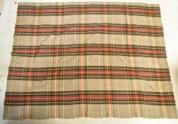 LARGE VINTAGE 20TH CENTURY WOOLLEN WELSH BLANKET