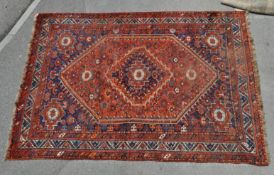 20TH CENTURY PERSIAN QASHQAI RUG CARPET