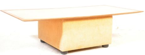 MID CENTURY RETRO PEDESTAL LONG JOHN COFFEE TABLE