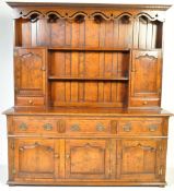 17TH CENTURY STYLE OAK KITCHEN DRESSER