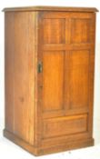 EDWARDIAN MAHOGANY PEDESTAL GRAMOPHONE CABINET