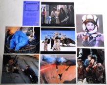 STAR WARS - COLLECTION OF AUTOGRAPHS ON 8X10