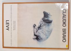 CLAUDIO BRAVO - CHILEAN (1936-2011) GERMAN EXHIBITION POSTER