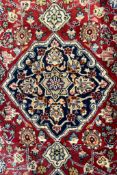 20TH CENTURY PERSIAN ISLAMIC ORIENTAL KESHAN RUG