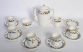 ART DECO FOLEY CHINA PART COFFEE SERVICE