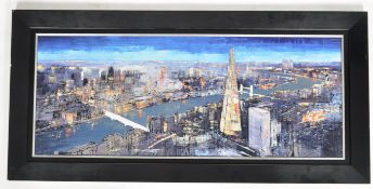 PAUL KNIGHTS (B.1965) - NIGHT LIGHTS - GICLEE ON ALUMINIUM