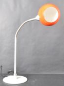RETRO 1970s ITALIAN DESKTOP GOOSENECK ARM LAMP LIGHT