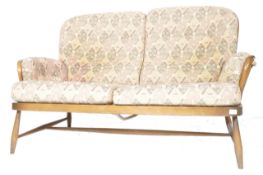 ERCOL - JUBILEE RANGE RETRO TWO SEATER SOFA SETT