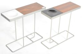 ROBIN DAY - HABITAT - FORUM RANGE - PAIR OF SIDE TABLES