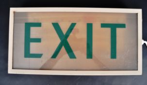RETRO VINTAGE EXIT LIGHT UP SIGN