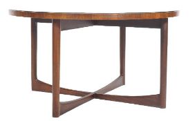A H MCINTOSH - STARBURST - MID CENTURY TEAK COFFEE TABLE