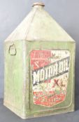20TH CENTURY MOTOR OIL XL PYRAMID CAN