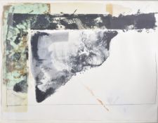 STEVE BARRACLOUGH - TISHAN IV - LITHOGRAPH AND MIXED MEDIA PAINTING