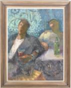 ANNIE NEWHAM - THE SALISBURY - OIL ON BOARD PAINTING