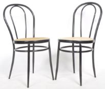 MATCHING PAIR OF THONET STYLE BISTRO / CAFE CHAIRS