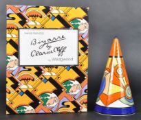 CLARICE CLIFF SLICED CIRCLE CONICAL SUGAR SIFTER