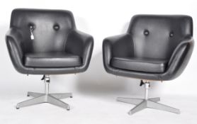 VINTAGE DU-AL POD / TUB SWIVEL CHAIRS
