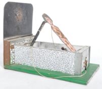 MID CENTURY NUDE FEMALE SHOOTING RANGE METAL TARGET