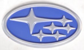 SUBARU - CONTEMPORARY POINT OF SALE SHOWROOM LOGO SIGN